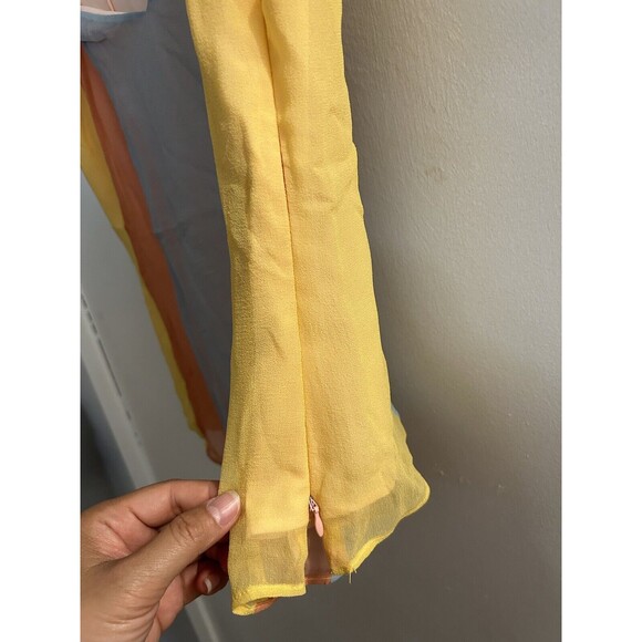 ELEY KISHIMOTO Camisole Summer Top Shirt Womens Colorful Sleeveless Strappy Sz 1 - Picture 6 of 6